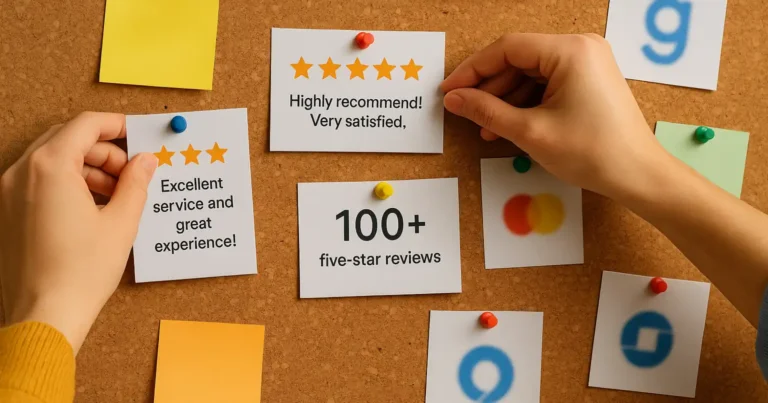 Közösségi bizonyíték: értékelések, számok, logók