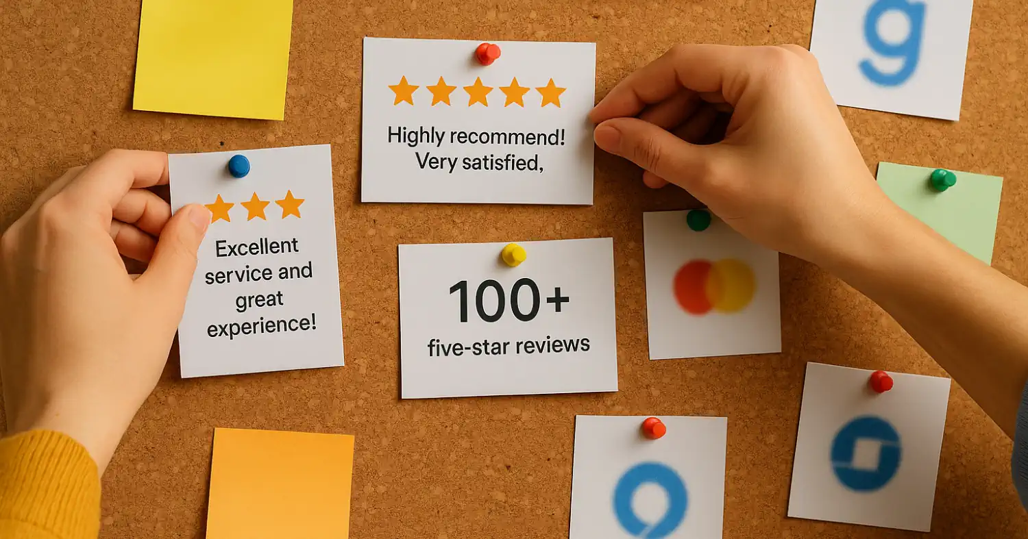 Közösségi bizonyíték: értékelések, számok, logók