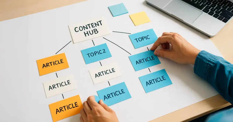 Témaközpontok és pilléroldalak